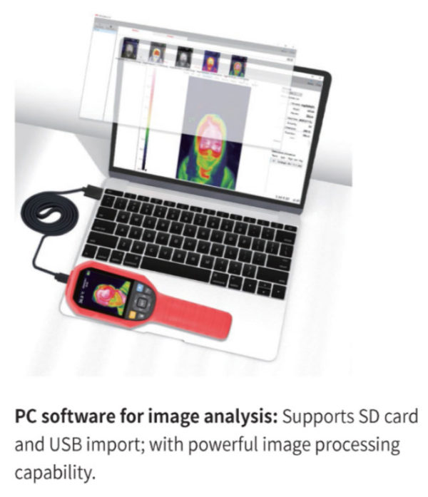 Thermal Scanner interface with PC and software