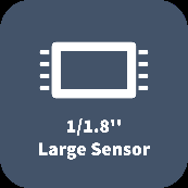 1/1.8" Sensor